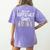 These Are Times Difficult Music Teacher Band Men Women Women's Comfort Colors T-Shirt Back Print Violet