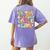 In My Second Grade Era Girl Back To School 2nd Grade Teacher Women's Comfort Colors T-Shirt Back Print Violet In My Second Grade Era Girl Back To School 2nd Grade Teacher Women's Comfort Colors T-Shirt Back Print Violet
