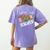 Second Grade Teacher Leopard Pencil 2nd Grade Women Teacher Women's Comfort Colors T-Shirt Back Print Violet Second Grade Teacher Leopard Pencil 2nd Grade Women Teacher Women's Comfort Colors T-Shirt Back Print Violet