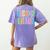 Second Grade Team Heart Teacher Student Back To School Girls Women's Comfort Colors T-Shirt Back Print Violet Second Grade Team Heart Teacher Student Back To School Girls Women's Comfort Colors T-Shirt Back Print Violet