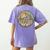 Sedona Arizona Nature Mountains Hiking Outdoors Women's Comfort Colors T-Shirt Back Print Violet