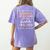 Seriously We All Know I'm The Favorite Teacher Teacher Women's Comfort Colors T-Shirt Back Print Violet Seriously We All Know I'm The Favorite Teacher Teacher Women's Comfort Colors T-Shirt Back Print Violet