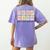 Basic Sign Language Speech Pathology Aac Sped Teacher Women's Comfort Colors T-Shirt Back Print Violet Basic Sign Language Speech Pathology Aac Sped Teacher Women's Comfort Colors T-Shirt Back Print Violet