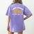 Singer Musician Music Musical Teacher Singing Women's Comfort Colors T-Shirt Back Print Violet Singer Musician Music Musical Teacher Singing Women's Comfort Colors T-Shirt Back Print Violet