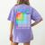 I Got Skills They'Re Multiplying Math Teacher Students Women's Comfort Colors T-Shirt Back Print Violet I Got Skills They'Re Multiplying Math Teacher Students Women's Comfort Colors T-Shirt Back Print Violet