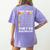 I Got Skills They'Re Multiplying Nerd Math Teacher Women's Comfort Colors T-Shirt Back Print Violet