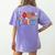 You Are Smart Brave Strong Kind Loved Motivation Teacher Kid Women's Comfort Colors T-Shirt Back Print Violet