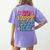 So Happy You’Re Here Groovy Retro Positivity Women Teacher Women's Comfort Colors T-Shirt Back Print Violet So Happy You’Re Here Groovy Retro Positivity Women Teacher Women's Comfort Colors T-Shirt Back Print Violet