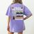Social Studies Teacher Teach Scariest Zombies On Graveyard For Men Women Women's Comfort Colors T-Shirt Back Print Violet Social Studies Teacher Teach Scariest Zombies On Graveyard For Men Women Women's Comfort Colors T-Shirt Back Print Violet