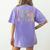 Spanish Teacher Groovy I'm Bilingual I Haha And Jaja Women's Comfort Colors T-Shirt Back Print Violet Spanish Teacher Groovy I'm Bilingual I Haha And Jaja Women's Comfort Colors T-Shirt Back Print Violet