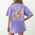 I Speak Toddler Back To School Teacher Women's Comfort Colors T-Shirt Back Print Violet I Speak Toddler Back To School Teacher Women's Comfort Colors T-Shirt Back Print Violet