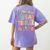 I Speak Toddler Teacher Pre-K Frist Day Back To School Women's Comfort Colors T-Shirt Back Print Violet I Speak Toddler Teacher Pre-K Frist Day Back To School Women's Comfort Colors T-Shirt Back Print Violet