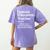 Special Education Teacher Definition Back To School Women's Comfort Colors T-Shirt Back Print Violet