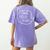 Special Education Teacher- SPED Shhh Just Use Visuals For Men Women Women's Comfort Colors T-Shirt Back Print Violet