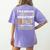 Special Educational Assistant And Sped Teacher Women's Comfort Colors T-Shirt Back Print Violet
