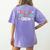 Special Educators Special Ed Teacher Special Education Crew Women's Comfort Colors T-Shirt Back Print Violet
