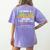 Special Teacher Daycare School Childcare Infant Teacher Women's Comfort Colors T-Shirt Back Print Violet