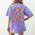 Sped Caffeinate Advocate Laminate Educate Teacher Men Women Kids Women's Comfort Colors T-Shirt Back Print Violet