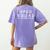Sped Squad I'Ll Be There For You Special Education Teacher Women's Comfort Colors T-Shirt Back Print Violet