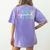 SPED Squad Team SPED Teacher Special Education Teacher Women's Comfort Colors T-Shirt Back Print Violet