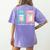 SPED Teacher Special Education First Coffee Then Data Women's Comfort Colors T-Shirt Back Print Violet SPED Teacher Special Education First Coffee Then Data Women's Comfort Colors T-Shirt Back Print Violet