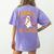 Spooky ESL Teacher Ghost Halloween School Women Women's Comfort Colors T-Shirt Back Print Violet Spooky ESL Teacher Ghost Halloween School Women Women's Comfort Colors T-Shirt Back Print Violet