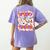 Spooky Teacher Ghost Pencil Teacher Halloween Teacher Women's Comfort Colors T-Shirt Back Print Violet Spooky Teacher Ghost Pencil Teacher Halloween Teacher Women's Comfort Colors T-Shirt Back Print Violet