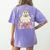 Spooky Teacher Groovy Retro Ghost Teacher Halloween 2023 For Men Women Kids Women's Comfort Colors T-Shirt Back Print Violet Spooky Teacher Groovy Retro Ghost Teacher Halloween 2023 For Men Women Kids Women's Comfort Colors T-Shirt Back Print Violet