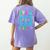 STEM Teacher Shirt STEM Teacher Tshirts STEM Is My Jam Women's Comfort Colors T-Shirt Back Print Violet
