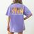 STEM Teacher Thanksgiving Grateful Educator Science Class Women's Comfort Colors T-Shirt Back Print Violet STEM Teacher Thanksgiving Grateful Educator Science Class Women's Comfort Colors T-Shirt Back Print Violet