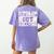 Stomp Out Bullying Back To School Education Teacher Women's Comfort Colors T-Shirt Back Print Violet Stomp Out Bullying Back To School Education Teacher Women's Comfort Colors T-Shirt Back Print Violet