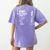 Stop You'Re Under A Rest Music Teacher Women's Comfort Colors T-Shirt Back Print Violet