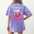Our Students Are One In A Melon Teacher Watermelon Summer Women's Comfort Colors T-Shirt Back Print Violet Our Students Are One In A Melon Teacher Watermelon Summer Women's Comfort Colors T-Shirt Back Print Violet