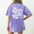My Students Are The Reason Red For Ed Teacher Women's Comfort Colors T-Shirt Back Print Violet
