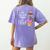 Being A Substitute Teacher Substitute Teaching Women's Comfort Colors T-Shirt Back Print Violet Being A Substitute Teacher Substitute Teaching Women's Comfort Colors T-Shirt Back Print Violet