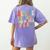Be Like Subtraction And Make A Difference Math Teacher Women Women's Comfort Colors T-Shirt Back Print Violet Be Like Subtraction And Make A Difference Math Teacher Women Women's Comfort Colors T-Shirt Back Print Violet