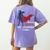 This Is My Super ESL Teacher Costume Lazy Halloween Women's Comfort Colors T-Shirt Back Print Violet This Is My Super ESL Teacher Costume Lazy Halloween Women's Comfort Colors T-Shirt Back Print Violet