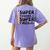Super Teacher By Day Super Tired By Night Back To School Women's Comfort Colors T-Shirt Back Print Violet Super Teacher By Day Super Tired By Night Back To School Women's Comfort Colors T-Shirt Back Print Violet