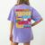 Super Teacher By Day Super Tired By Night Superhero Teacher Women's Comfort Colors T-Shirt Back Print Violet Super Teacher By Day Super Tired By Night Superhero Teacher Women's Comfort Colors T-Shirt Back Print Violet