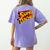 Super Teacher SuperTeacher Women's Comfort Colors T-Shirt Back Print Violet Super Teacher SuperTeacher Women's Comfort Colors T-Shirt Back Print Violet