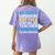 Superhero & Special Education Teacher Men Women Women's Comfort Colors T-Shirt Back Print Violet Superhero & Special Education Teacher Men Women Women's Comfort Colors T-Shirt Back Print Violet