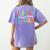 Support Dream Services Team Groovy Teacher Support Squad Women's Comfort Colors T-Shirt Back Print Violet Support Dream Services Team Groovy Teacher Support Squad Women's Comfort Colors T-Shirt Back Print Violet