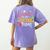 Surprise I'm Your Teacher Today Women's Comfort Colors T-Shirt Back Print Violet Surprise I'm Your Teacher Today Women's Comfort Colors T-Shirt Back Print Violet