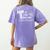 T Is For Teacher And Tacos For Teacher & Tacos Lovers Men Women Girls Kids Women's Comfort Colors T-Shirt Back Print Violet