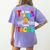 T Is For Teacher And Tacos For Teacher & Tacos Lovers Women's Comfort Colors T-Shirt Back Print Violet T Is For Teacher And Tacos For Teacher & Tacos Lovers Women's Comfort Colors T-Shirt Back Print Violet