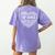 Tap Dance Heart Lover Tap Dancer Dancing Teacher For Men Women Girls Kids Women's Comfort Colors T-Shirt Back Print Violet