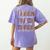 Teach Compassion Kindness Confidence History Teacher Women's Comfort Colors T-Shirt Back Print Violet Teach Compassion Kindness Confidence History Teacher Women's Comfort Colors T-Shirt Back Print Violet