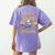 I Teach The Cutest Owls On The Branch Teacher Fall Autumn Women's Comfort Colors T-Shirt Back Print Violet I Teach The Cutest Owls On The Branch Teacher Fall Autumn Women's Comfort Colors T-Shirt Back Print Violet