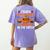 I Teach The Cutest Pumpkins In The Patch Halloween Teacher Women's Comfort Colors T-Shirt Back Print Violet I Teach The Cutest Pumpkins In The Patch Halloween Teacher Women's Comfort Colors T-Shirt Back Print Violet