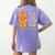 I Teach The Cutest Pumpkins In The Patch Infant Teacher Women's Comfort Colors T-Shirt Back Print Violet I Teach The Cutest Pumpkins In The Patch Infant Teacher Women's Comfort Colors T-Shirt Back Print Violet